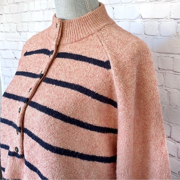 MADEWELL Pembury Henley Mockneck Striped Sweater - Picture 9 of 14